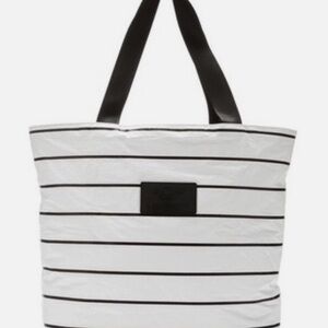 Aloha collection pinstripe beach bag